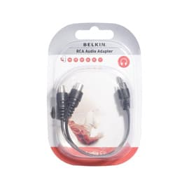 Belkin RCA extension cable MALE/2XFEMALE 0.1M